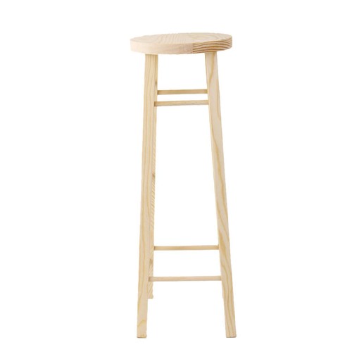 Natural finish stool dolls - natural,