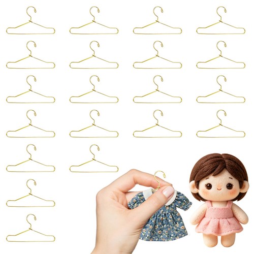 20pcs mini metal doll - 20pcs, clothes