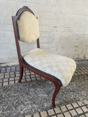 Antique mahogany small - antique, side