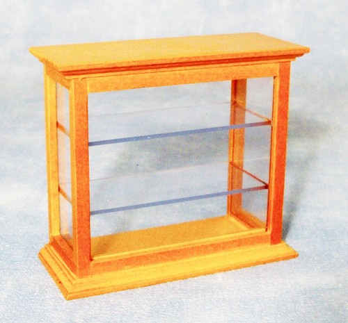 Dolls house display cabinet - house,