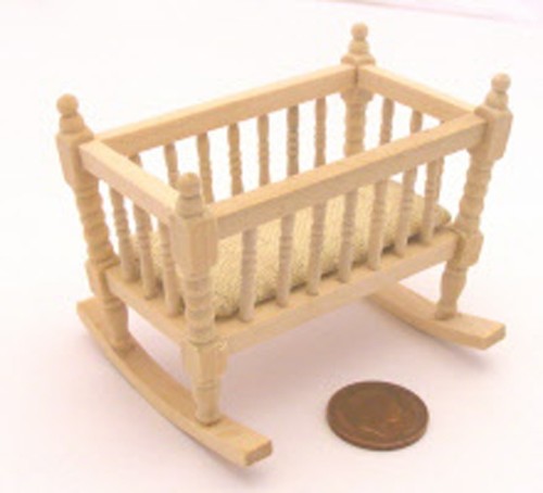 Dolls house natural finish - dolls,