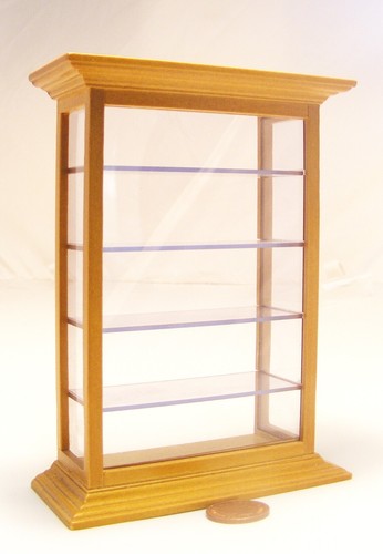 Dolls house display cabinet - dolls,