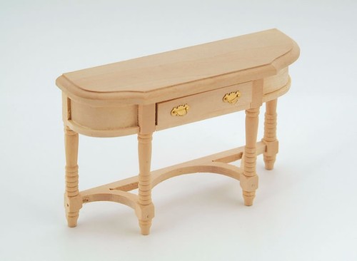 Dolls house natural finish - house,