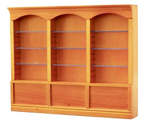 Dolls house triple shelf - dolls,