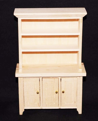 Dolls house wood dresser - house,