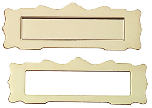 Dolls house letter box - letter,