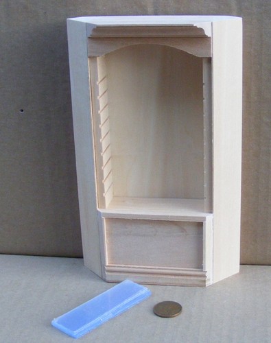 Dolls house natural finish - house,