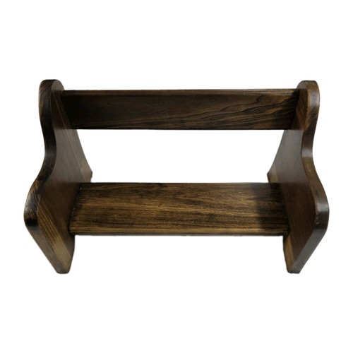Handmade tabletop wood book - wood,