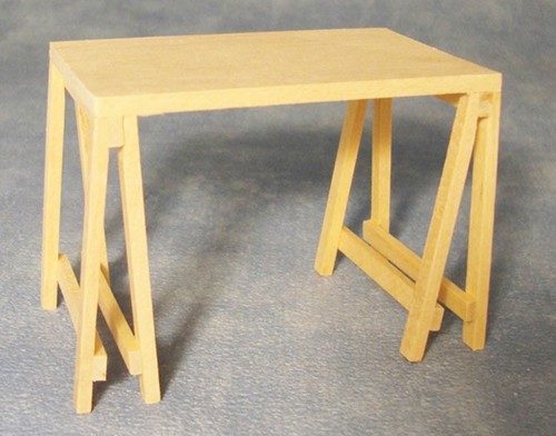 Dolls house wood - wood, paste