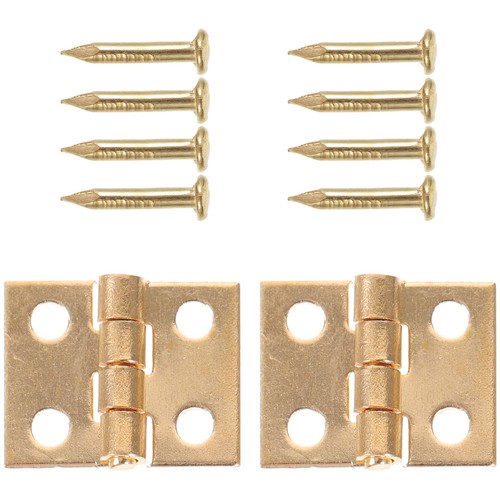 Iron miniature hinge - iron,